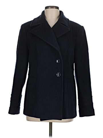 St. John's Bay Wool Coat (view 1)