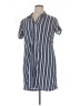 Justify Stripes Blue Casual Dress Size XL - photo 1