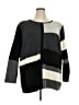Sag Harbor 100% Acrylic Color Block Gray Pullover Sweater Size 3X - photo 1