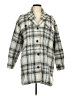 Old Navy 100% Polyester Plaid Gray Coat Size M - photo 1