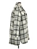 Old Navy 100% Polyester Plaid Gray Coat Size M - photo 4