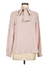 Bar III 100% Polyester Pink Long Sleeve Blouse Size M - photo 1