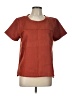 Mystree Orange Short Sleeve Blouse Size L - photo 1