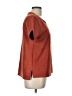 Mystree Orange Short Sleeve Blouse Size L - photo 4