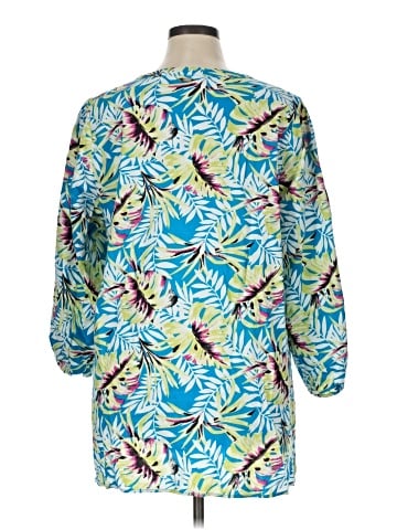 Anne Klein 3/4 Sleeve Blouse (view 2)