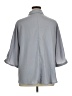 Emery Rose Solid Gray 3/4 Sleeve Blouse Size 1X - photo 2
