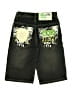 Pelle 100% Cotton Green Denim Shorts Size 8 - photo 2