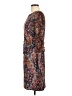 Gretchen Scott Designs Paisley Brown Casual Dress Size M - photo 5