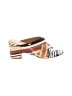 Tory Burch Stripes Ivory Heels Size 7 - photo 1