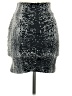 Robert Rodriguez 100% Nylon Graphic Silver Casual Skirt Size 4 - photo 2