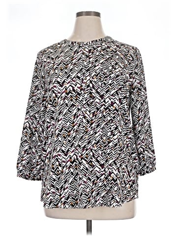 Not Your Daughter's Jeans 3/4 Sleeve Blouse (view 1)