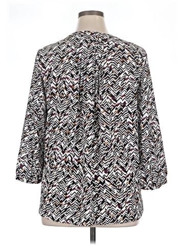 Not Your Daughter's Jeans 3/4 Sleeve Blouse (view 2)
