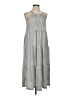 Max Studio Stripes Gray Casual Dress Size S - photo 1
