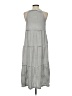 Max Studio Stripes Gray Casual Dress Size S - photo 2