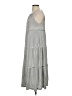 Max Studio Stripes Gray Casual Dress Size S - photo 5