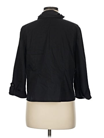 Christopher & Banks 3/4 Sleeve Button-Down Shirt (view 2)