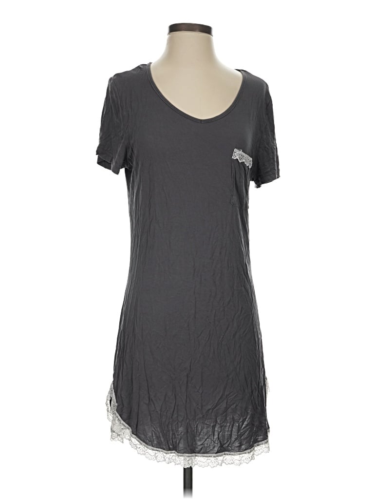 Pre-owned Ekouaer Casual Dress In Gray