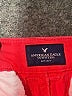 American Eagle Outfitters Solid Red Cargo Shorts Size 8 - photo 3