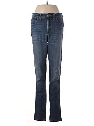 Madewell Tall 10" High-Rise Skinny Jeans in Danny Wash: TENCEL&trade; Denim Edition (view 1)