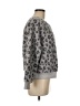 Old Navy 100% Polyester Animal Print Gray Pullover Sweater Size M - photo 4
