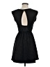 Eyeshadow Solid Black Casual Dress Size S - photo 2