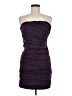 Speechless Solid Purple Cocktail Dress Size M - photo 1