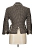 Juicy Couture 100% Wool Houndstooth Brown Gray Wool Blazer Size L - photo 2