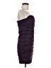 Speechless Solid Purple Cocktail Dress Size M - photo 4