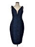 Marina Blue Cocktail Dress Size 10 - photo 1
