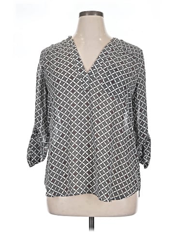 Maurices 3/4 Sleeve Blouse (view 1)