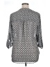 Maurices 100% Polyester Gray 3/4 Sleeve Blouse Size XL - photo 2