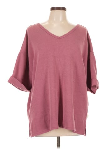 Express Tricot 3/4 Sleeve T-Shirt (view 1)