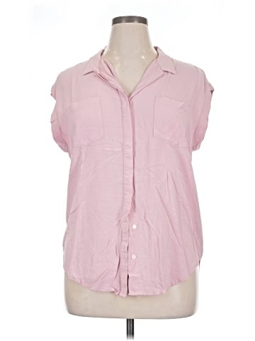 Jachs Girlfriend Sleeveless Button-Down Shirt (view 1)