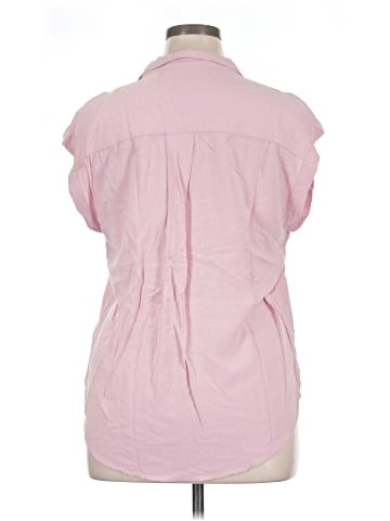 Jachs Girlfriend Sleeveless Button-Down Shirt (view 2)