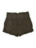 Rewash Solid Brown Shorts Size M - photo 2