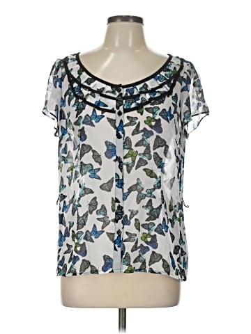 East5th Short Sleeve Blouse (view 2)