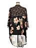 Siren Lily 100% Polyester Black Kimono Size 3X - photo 2