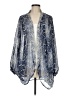 Do Everything in Love 100% Polyester Blue Kimono One size - photo 1