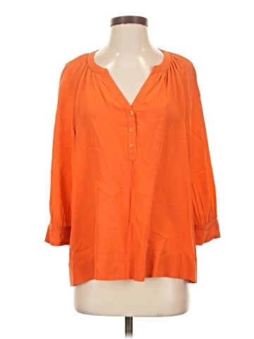 Joie 3/4 Sleeve Silk Top (view 1)