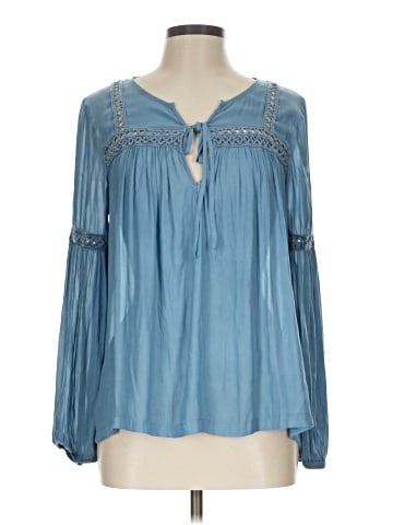 Harlowe & Graham Long Sleeve Blouse (view 1)