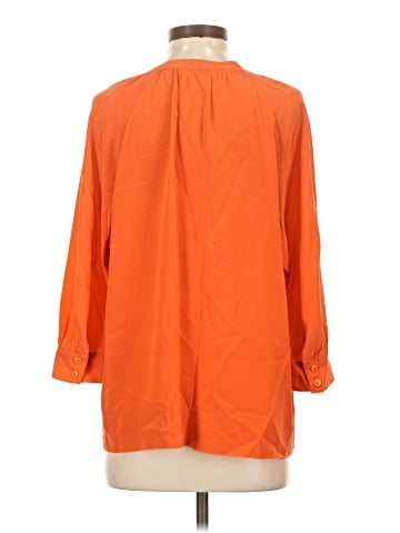 Joie 3/4 Sleeve Silk Top (view 2)