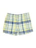 Unbranded Plaid Yellow Shorts Size 0-3 mo - photo 1