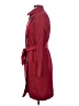 Etcetera 100% Polyester Red Trenchcoat Size 4 - photo 5