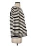 Lauren Moffatt 100% Cotton Stripes Ivory Pullover Sweater Size XS - photo 4