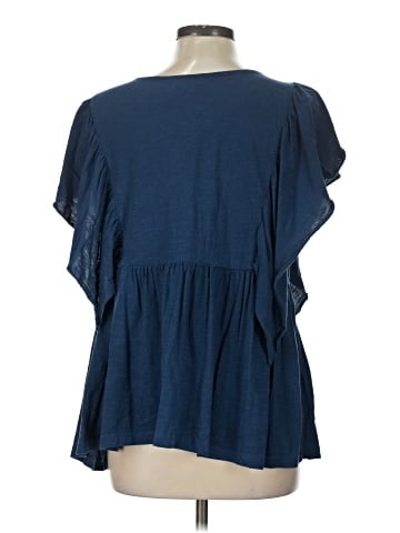 Ranna Gill Short Sleeve Blouse (view 2)