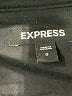 Express 100% Polyester Plaid Gray Coat Size S - photo 6
