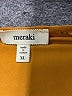 Meraki 100% Polyester Orange Long Sleeve Blouse Size XL - photo 7