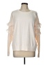 Rachel Parcell Ivory Sweatshirt Size L - photo 1