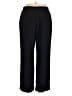 Kasper Solid Black Casual Pants Size 14 Petite - photo 2
