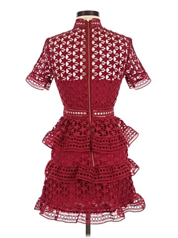 Self-Portrait Cocktail Dress (view 2)